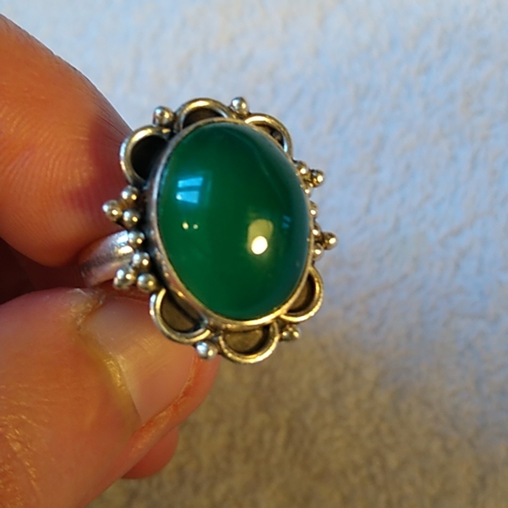 Sterling Silver Ring (8.5)